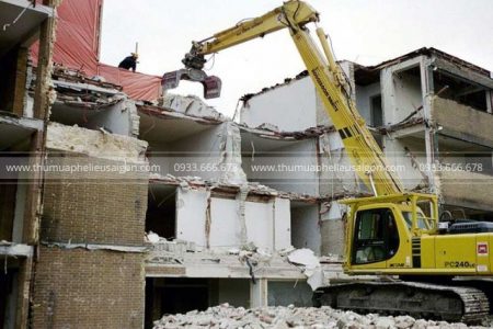 Thu mua tháo dỡ nhà xưởng cũ